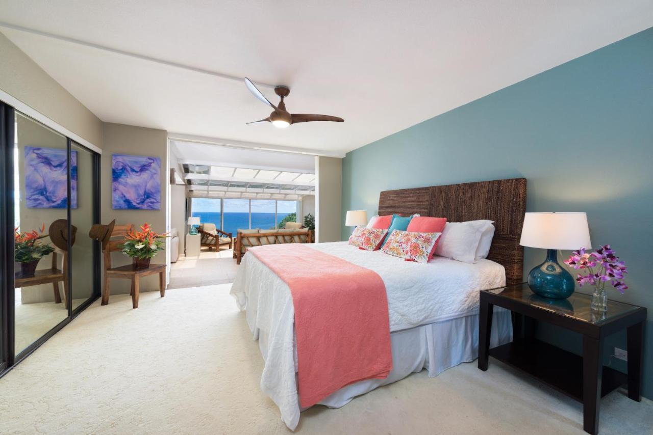 Puu Poa Ocean Bluff Condo, Incredible Views, Walk To Beaches, Pool & Tennis Princeville Εξωτερικό φωτογραφία